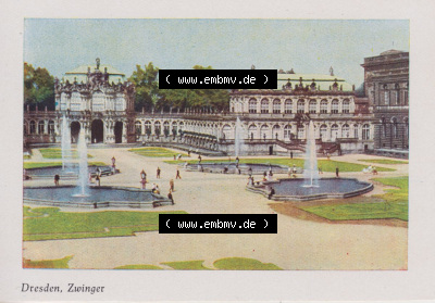 Heldge-Verlag Köthen/Anhalt Deutschland im farbigen Bild - 50 Heldge-farb-fotos Dresden, Zwinger II, zum herunterladen freigegeben Sammlung