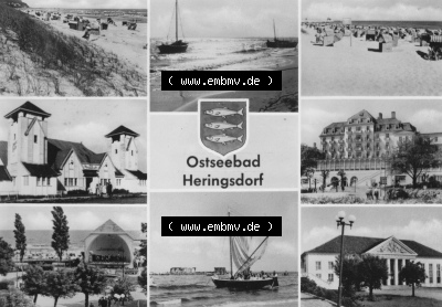 Ansicht Ostseebad Heringsdorf 1959, Ostseebad Heringsdorf Sammlung