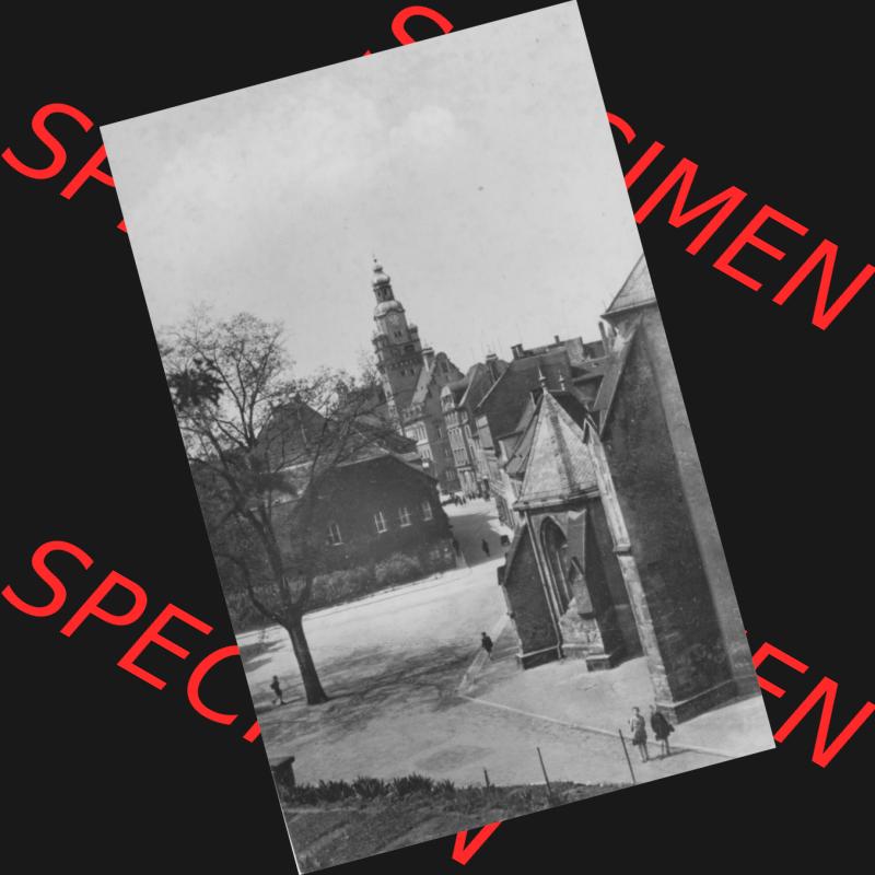 Ansichtskarte Erhard Neubert KG - Karl-Marx-Stadt in der DDR Sammlung 1973, Döbeln in Sachsen, Blick nach dem Rathaus, Hochformat, Einbildkarte. Digitales Bildmaterial... Sammlung