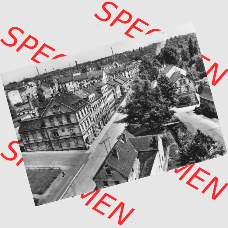 Ansichtskarte Erhard Neubert KG - Karl-Marx-Stadt in der DDR Sammlung 1969, Leubnitz im Kreis Werdau, Einbildkarte. Digitales Bildmaterial von Ansichtskarten in s/w bzw. Schwarzweiß,... Sammlung