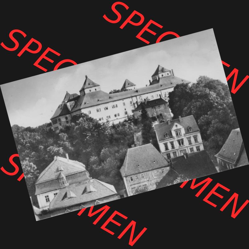 Ansicht Einbildkarte Erhard Neubert KG - Karl-Marx-Stadt DDR gemischte Ansichtskarten Sammlung mit Einbildkarte in s/w Schwarzweiß bzw. Graustufen 1975, Augustusburg im Erzgebirge,... Sammlung
