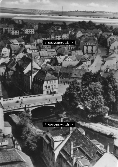 1963, Döbeln in Sachsen, Hochformat, Einbildkarte, zum herunterladen freigegeben Sammlung