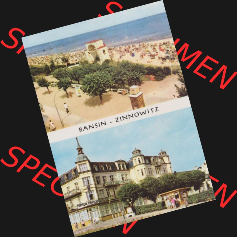 Ansichtskarte Verlag Felix Setecki Berlin der DDR, Sammlung Bezirk Rostock 1967, Bansin-Zinnowitz Grußkarte, Verlag Felix Setecki Berlin. Digitales Bildmaterial von Ansichtskarten... Sammlung
