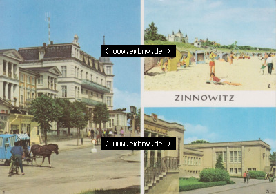 Ansichtskarte Verlag Felix Setecki Berlin der DDR, Sammlung Bezirk Rostock 1970, Ostseebad Zinnowitz, Bezirk Rostoch, , Verlag... Sammlung