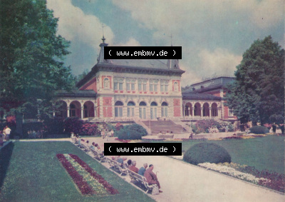 Dick-Foto-Verlag Erlbach I.V. aus Sammlung Staatsbad Bad Elster, Kurhaus. Sammlung