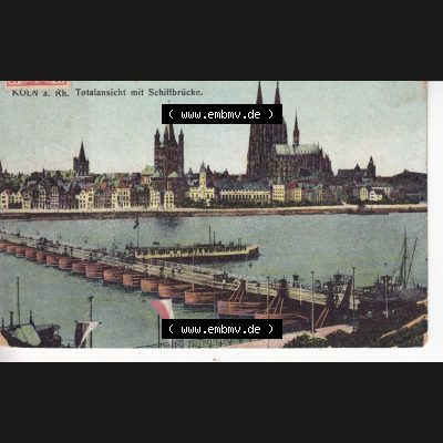 Ansichtskarten aus dem Deutschen Reich, Preußen, Provinz Rheinland, Stadt Köln, Sammlung Köln allgemein vor 1945, 1909, Köln a. Rh.... Sammlung