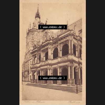 Ansichtskarten aus dem Deutschen Reich, Preußen, Provinz Rheinland, Stadt Köln, Sammlung Köln allgemein vor 1945, Köln am Rhein, Rathaus vor 1945,... Sammlung