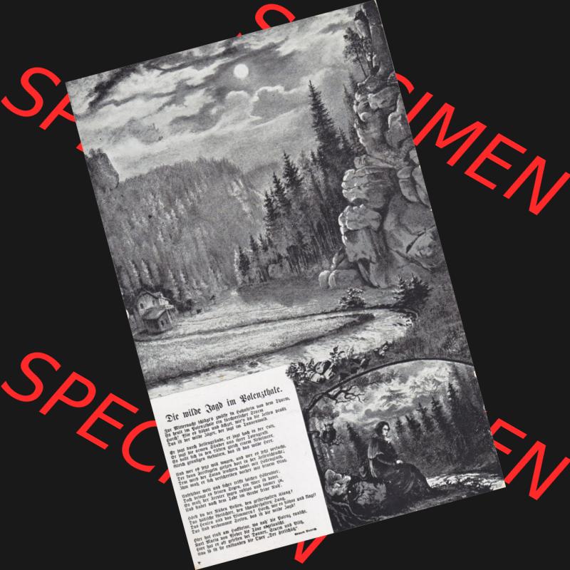 Ansichtskarten aus dem Deutschen Reich, Königreich Sachsen, Sächsische Schweiz, Königreich Sachsen Sächsische Schweiz, Wilde Jagt nach Bodenschätzen (1) Sammlung