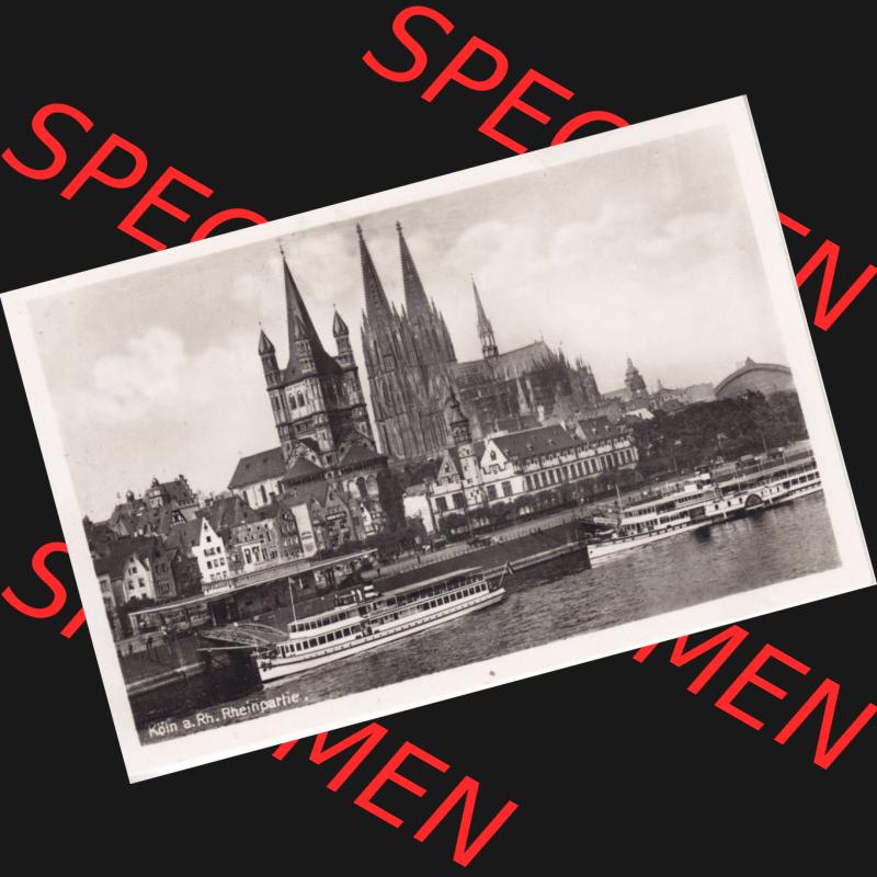 Ansichtskarten aus dem Deutschen Reich, Preußen, Provinz Rheinland, Stadt Köln, Sammlung Köln allgemein vor 1945, 1940, Köln a. Rh.... Sammlung