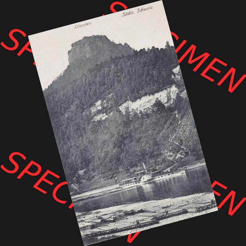 Ansichtskarten aus dem Deutschen Reich, Königreich Sachsen, Sächsische Schweiz, Königreich Sachsen, Lilienstein, Sächsische Schweiz (1) Sammlung