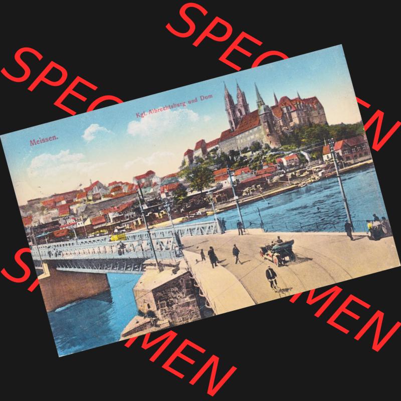 Ansichtskarten aus dem Deutschen Reich, Königreich Sachsen, Sächsische Schweiz, Königreich Sachsen Sechs. Schweiz, Meissen, Albrechtsburg und Dom (1) Sammlung