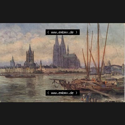 Ansichtskarten aus dem Deutschen Reich, Preußen, Provinz Rheinland, Stadt Köln, Sammlung Köln allgemein vor 1945, Neue Kölner Künstlerkarte,... Sammlung