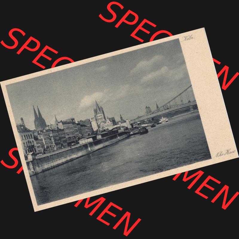 Ansichtskarten aus dem Deutschen Reich, Preußen, Provinz Rheinland, Stadt Köln, Sammlung Köln allgemein vor 1945, Köln am Rhein (1) Sammlung