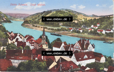Ansichtskarten aus dem Deutschen Reich, Königreich Sachsen, Sächsische Schweiz, Königreich Sachsen Sächsische Schweiz Wehlen,... Sammlung