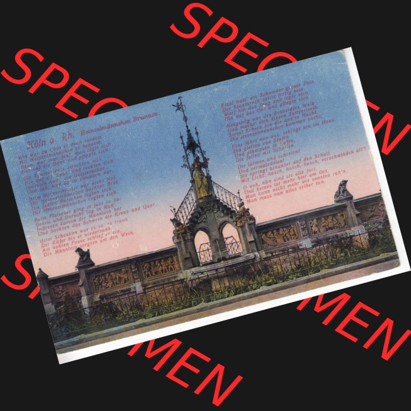 Ansichtskarten aus dem Deutschen Reich, Preußen, Provinz Rheinland, Stadt Köln, Sammlung Köln allgemein vor 1945, 1918, Köln a. Rh.... Sammlung