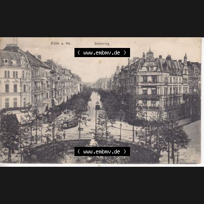 Ansichtskarten aus dem Deutschen Reich, Preußen, Provinz Rheinland, Stadt Köln, Sammlung Köln allgemein vor 1945, 1908, Köln a. Rh.... Sammlung