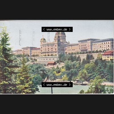 Ansichtskarte Schweiz, Karton Bern, Verwaltungskreis Bern-Mittelland, Stadt Bern, Lithografie vor 1945, 1920, Offizielle Postkarte des Verkehrsvereins Bern (1) Sammlung