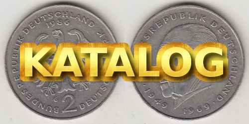 BRD Münzen 1948-2001, Vollansichten der DM-Münzen Seite 247 Bild