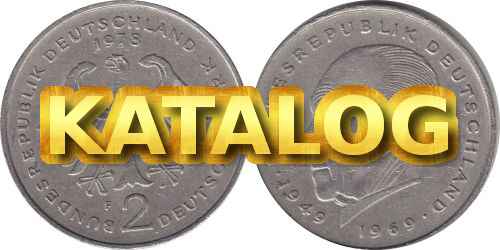 BRD Münzen 1948-2001, Vollansichten der DM-Münzen Seite 231 Bild