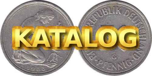 BRD Münzen 1948-2001, Vollansichten der DM-Münzen Seite 111 Bild