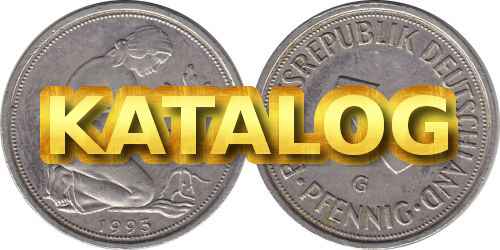 BRD Münzen 1948-2001, Vollansichten der DM-Münzen Seite 135 Bild