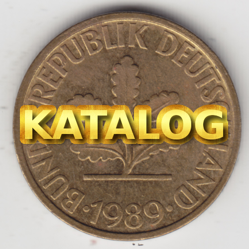 BRD Münzen 1948-2001, Vollansichten der DM-Münzen Seite 75 Bild