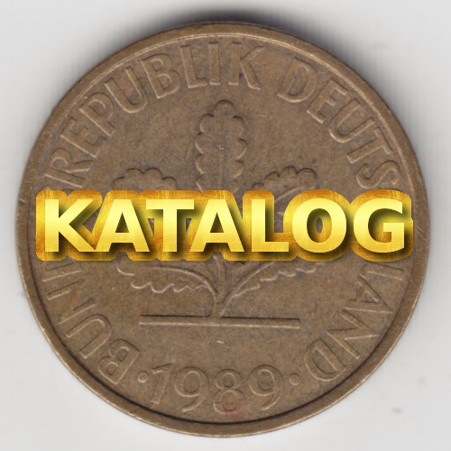 BRD Münzen 1948-2001, Vollansichten der DM-Münzen Seite 77 Bild