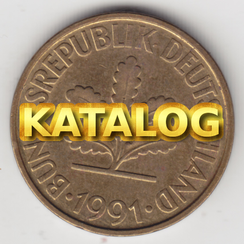 BRD Münzen 1948-2001, Vollansichten der DM-Münzen Seite 81 Bild