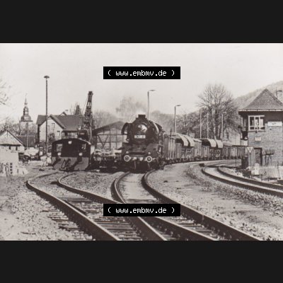 DDR Dampflokomotive aus Deutschland 1982, Baureihe 41 Reko Uhlstädt nach Saalfeld (1) Sammlung