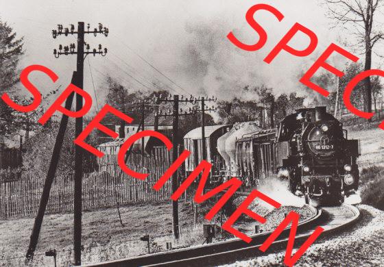 DDR Dampflokomotive aus Deutschland 1976, Baureihe 86, Nahgüterzug nach Annaberg (1) Sammlung