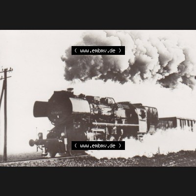 DDR Dampflokomotive aus Deutschland 1982, Baureihe 52.80, Nahgüterzug Niederröblingen und Oberröblingen (1) Sammlung