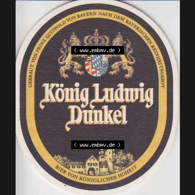 Bierdeckel König Ludwig Bierdeckel König Max I. Kurfürst ab 1799 (1). Deutscher Katalog über deutsche Bierdeckel König Ludwig Schlossbrauerei Kaltenberg... Sammlung