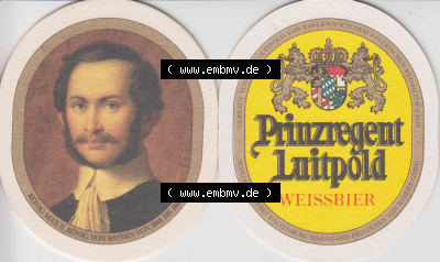 Bierdeckel Prinzregent Luitpold von Bayern Weißbier (10). Deutscher Katalog über deutsche Bierdeckel König Ludwig Schlossbrauerei... Sammlung