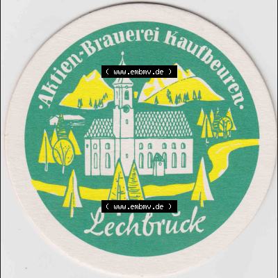 Bierdeckel 1998, 600 Jahre Lechbrück Aktien-Brauerei Kaufbeuren (2). Deutscher Katalog über deutsche Bierdeckel Aktienbrauerei Kaufbeuren aus Bundesland Bayern, zum... Sammlung