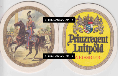 Bierdeckel Prinzregent Luitpold von Bayern Weißbier (17). Deutscher Katalog über deutsche Bierdeckel König Ludwig Schlossbrauerei... Sammlung