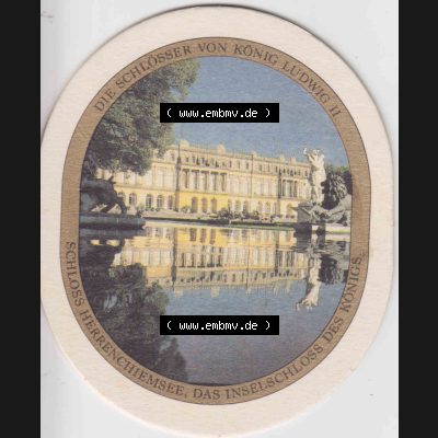 Bierdeckel Prinzregent Luitpold von Bayern Weißbier (5). Deutscher Katalog über deutsche Bierdeckel König Ludwig Schlossbrauerei Kaltenberg aus Bundesland Bayern,... Sammlung