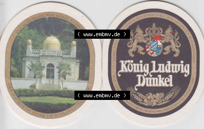 Bierdeckel König Ludwig-Dunkel-Bier Serie Kaltenberg (3). Deutscher Katalog über deutsche Bierdeckel König Ludwig Schlossbrauerei... Sammlung