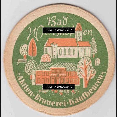 Bierdeckel Aktien-Brauerei Kaufbeuren, Bad Mörishofen (2). Deutscher Katalog über deutsche Bierdeckel Aktienbrauerei Kaufbeuren aus Bundesland Bayern, zum katalogisieren... Sammlung