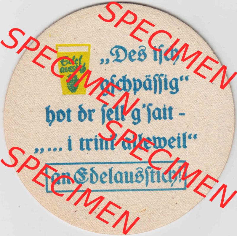 Bierdeckel Aktien-Brauerei Kaufbeuren, Schwabmünchen (3). Deutscher Katalog über deutsche Bierdeckel Aktienbrauerei Kaufbeuren aus Bundesland Bayern, zum katalogisieren... Sammlung