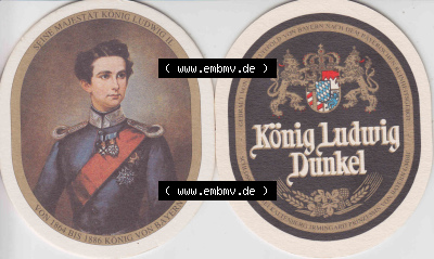 Bierdeckel König Ludwig-Dunkel-Bier Serie Kaltenberg (1). Deutscher Katalog über deutsche Bierdeckel König Ludwig Schlossbrauerei... Sammlung