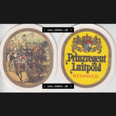 Bierdeckel Prinzregent Luitpold von Bayern Weißbier (16). Deutscher Katalog über deutsche Bierdeckel König Ludwig Schlossbrauerei Kaltenberg aus Bundesland Bayern,... Sammlung