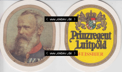 Bierdeckel Prinzregent Luitpold von Bayern Weißbier (12). Deutscher Katalog über deutsche Bierdeckel König Ludwig Schlossbrauerei... Sammlung