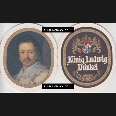 Bierdeckel König Ludwig-Dunkel-Bier Serie Kaltenberg (7). Deutscher Katalog über deutsche Bierdeckel König Ludwig Schlossbrauerei Kaltenberg aus Bundesland Bayern,... Sammlung