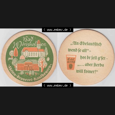 Bierdeckel Aktien-Brauerei Kaufbeuren, Bad Mörishofen (1). Deutscher Katalog über deutsche Bierdeckel Aktienbrauerei Kaufbeuren aus Bundesland Bayern, zum katalogisieren... Sammlung