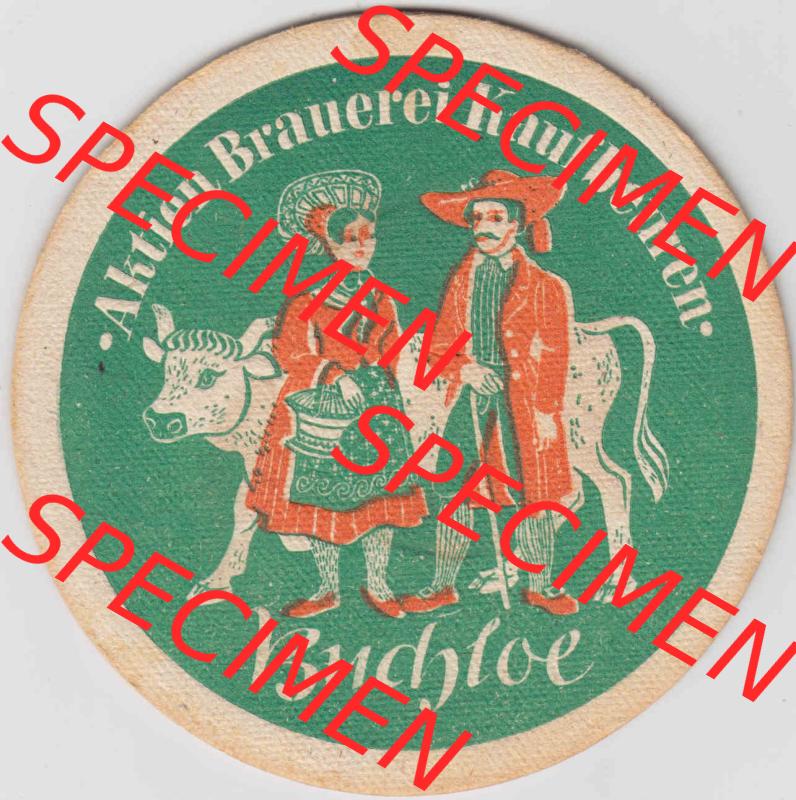 Bierdeckel Buchloe, Aktien-Brauerei Kaufbeuren (2). Deutscher Katalog über deutsche Bierdeckel Aktienbrauerei Kaufbeuren aus Bundesland Bayern, zum katalogisieren deiner... Sammlung
