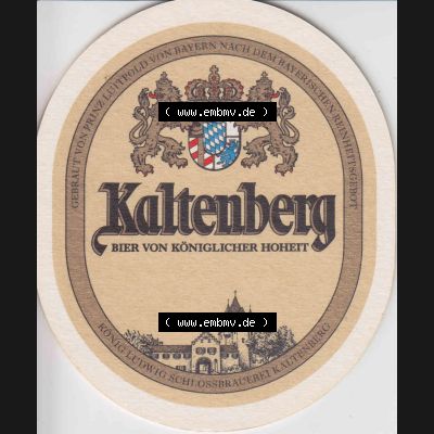 Bierdeckel König Ludwig II. Prinzregent 1912-1913, König von Bayern (1). Deutscher Katalog über deutsche Bierdeckel König Ludwig Schlossbrauerei Kaltenberg... Sammlung
