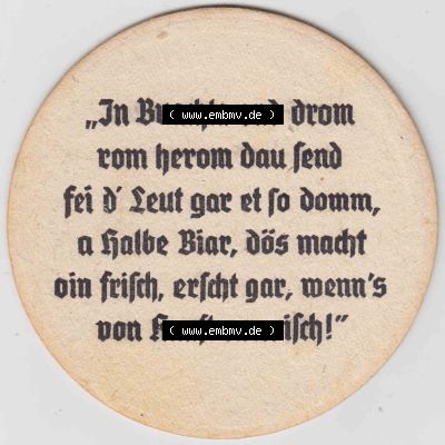 Bierdeckel Buchloe, Aktien-Brauerei Kaufbeuren (3). Deutscher Katalog über deutsche Bierdeckel Aktienbrauerei Kaufbeuren aus Bundesland Bayern, zum katalogisieren deiner... Sammlung
