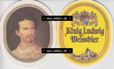 Bierdeckel 2008 König Ludwig Weissbier Gebraut von Prinz Luitpold von Bayern (4). Deutscher Katalog über deutsche Bierdeckel... Sammlung