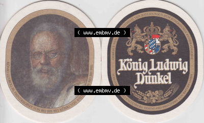 Bierdeckel König Ludwig-Dunkel-Bier Serie Kaltenberg (6). Deutscher Katalog über deutsche Bierdeckel König Ludwig Schlossbrauerei... Sammlung