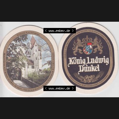 Bierdeckel Serie König Ludwig Dunkel, Schlossbrauerei Kaltenberg (6). Deutscher Katalog über deutsche Bierdeckel König Ludwig Schlossbrauerei Kaltenberg aus Bundesland... Sammlung